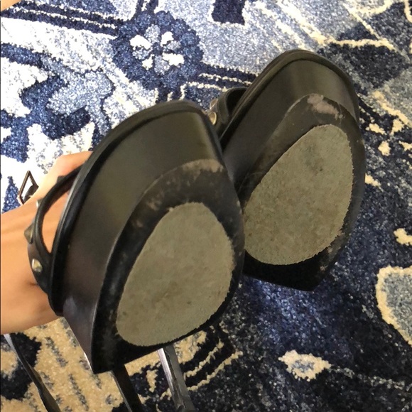 Saint Laurent Studded Heels 40.5 - Picture 7 of 8